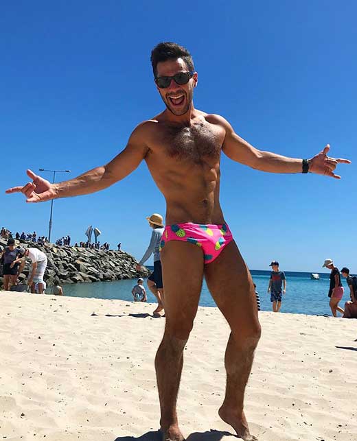 Confidence in a Pink Speedo