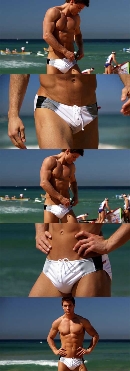 White speedos