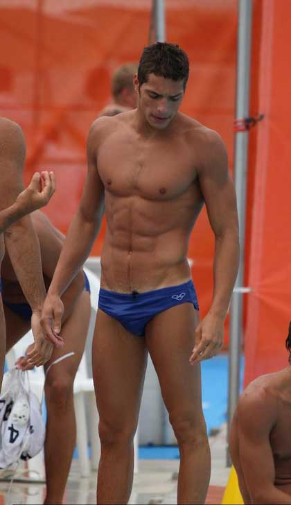 More blue speedos