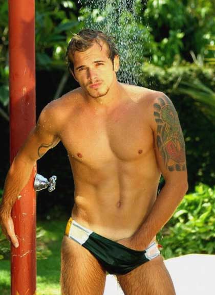 Green Speedo/AussieBum Guy