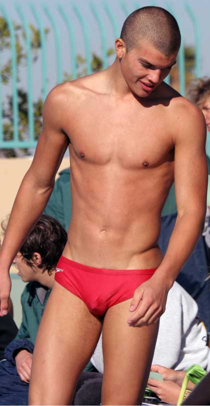 Red speedos