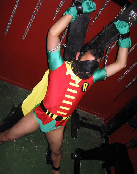 Holy Batman, Robin is Tied Up