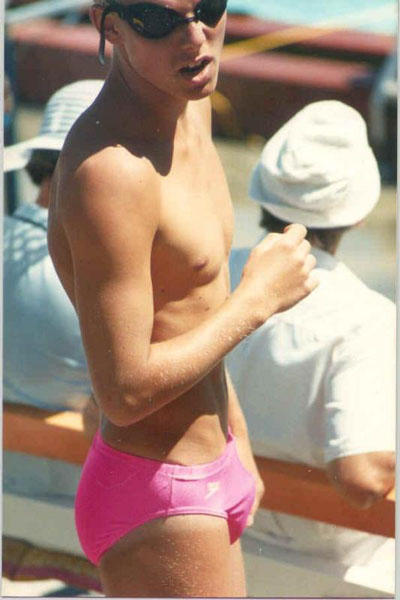 Pink Speedos