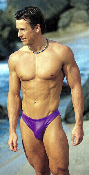 Purple Speedos