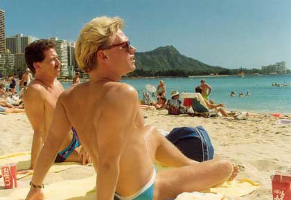 Speedos on Waikiki