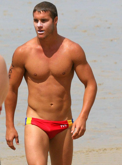 Speedos at the beach