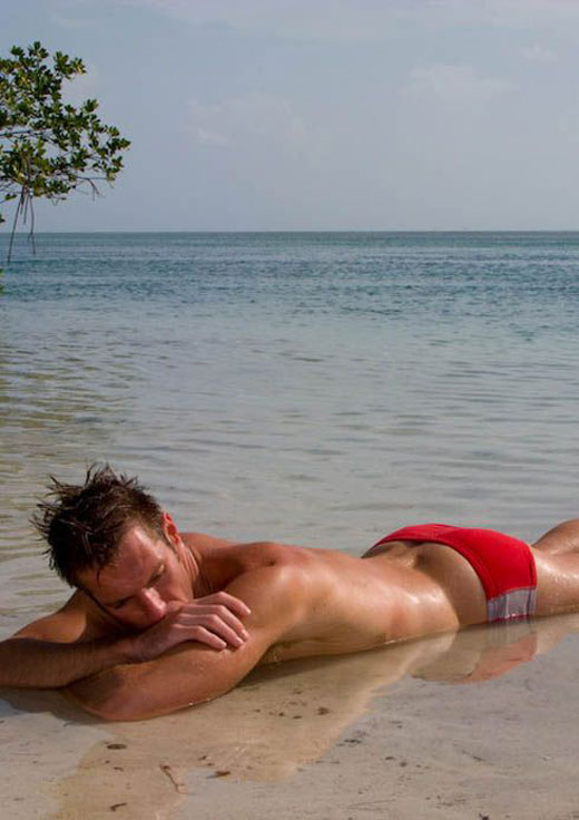 Speedos in the Jacuzzi