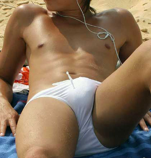 White Speedos