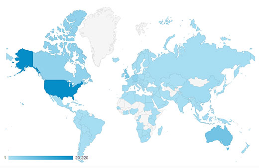 Speedo Fans from 166 Countries