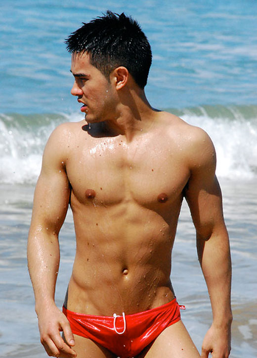 I love red speedos