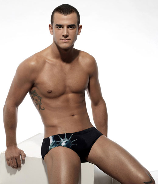 Hot Black Speedos